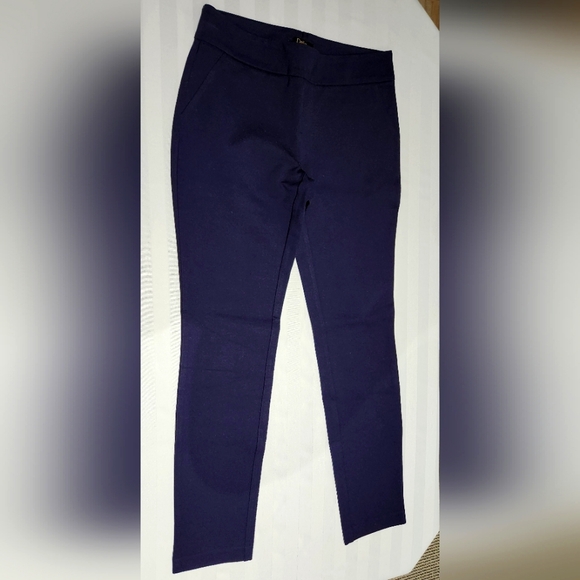 Dalia dark navy thick skinny pants - Picture 1 of 6